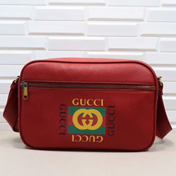 구찌 프린트 메신저 백 523589