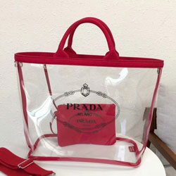  프라다 PVC 핸드백 1BG164