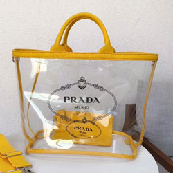  프라다 PVC 핸드백 1BG164