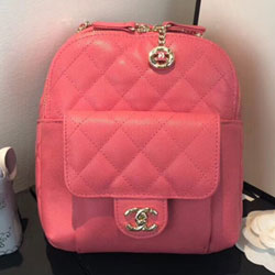 샤넬 가죽 백팩 A24972