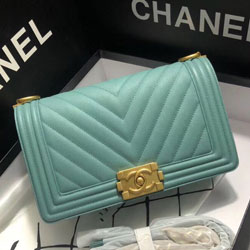 샤넬 캐비어 보이백 미듐 C-181214