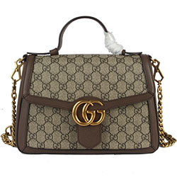 구찌 [GG 마몽] 마틀라세 탑 핸들 백 498110
