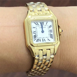 펜더 드 까르띠에 골드 18K도금 (남성27mm/여성22mm) Ca-54698-2