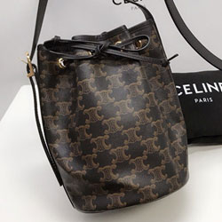 셀린느 Triomphe canvas 버킷백 CE201017