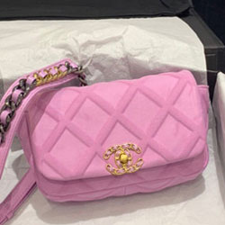 샤넬 19 웨이스트 백 AS1163