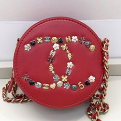  샤넬 스몰 라운드 백 AS1898