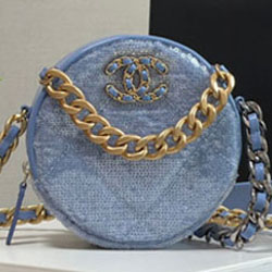 샤넬 스몰 라운드 백 AS210300