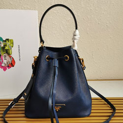 프라다 신상 가죽 버킷백 1BE032