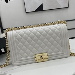 샤넬 캐비어 보이백 25cm C-220304