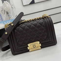 샤넬 캐비어 보이백 20cm C-220304