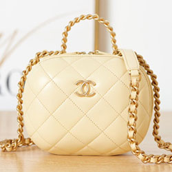 샤넬 볼링 백 AS0610